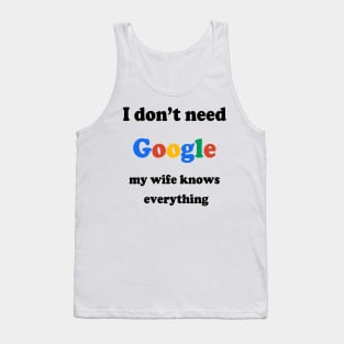 Google Tank Top